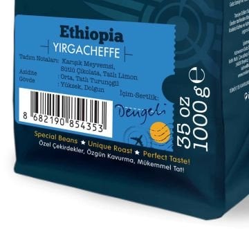 Moliendo Ethiopia Yirgacheffe Yöresel Kahve