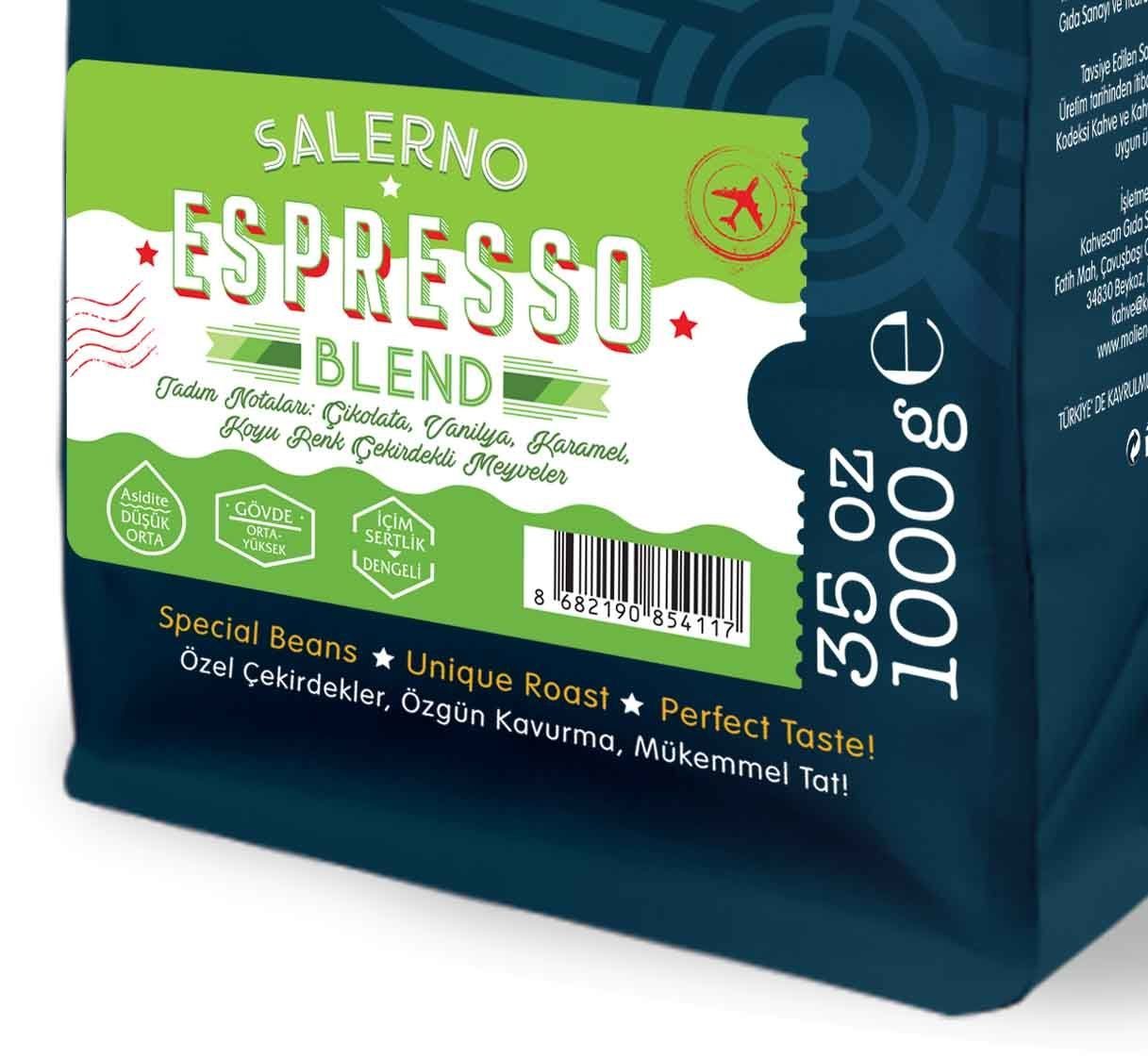 Moliendo Salerno Espresso Blend Kahve