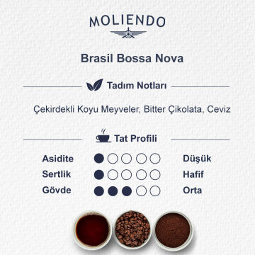 Moliendo Brasil Bossa Nova Yöresel Kahve