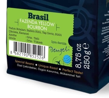 Moliendo Brasil Fazenda Yellow Bourbon Yöresel Kahve