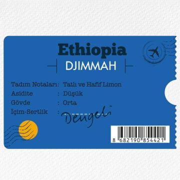 Moliendo Ethiopia Djimmah Yöresel Kahve
