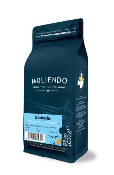 Moliendo Ethiopia Sidamo Gr 4 Kuru İşleme Yöresel Kahve