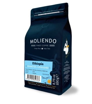 Moliendo Ethiopia Sidamo Gr 4 Kuru İşleme Yöresel Kahve