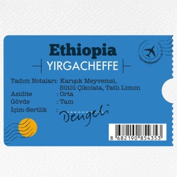 Moliendo Ethiopia Yirgacheffe Yöresel Kahve