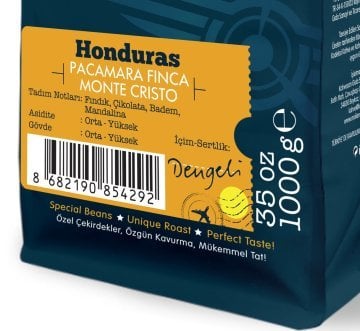 Moliendo Honduras Pacamara Finca Monte Cristo Yöresel Kahve