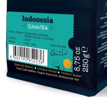 Moliendo Indonesia Sumatra Yöresel Kahve