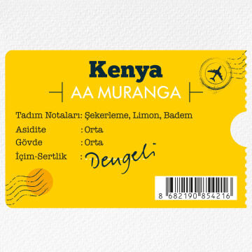 Moliendo Kenya AA Muranga Yöresel Kahve