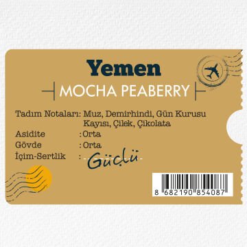Moliendo Yemen Mocha Yöresel Kahve