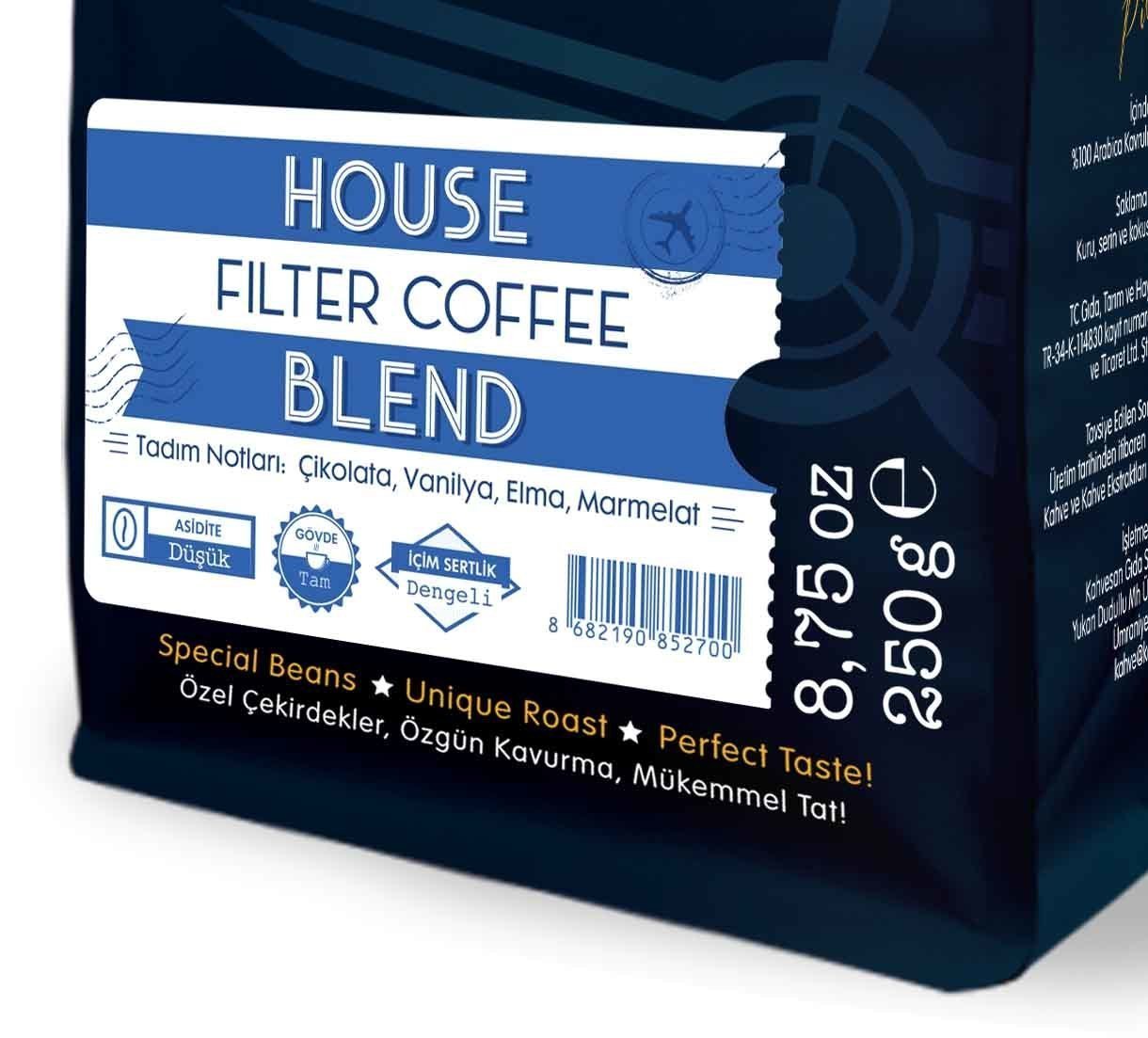 Moliendo House Blend Filtre Kahve 250 gr.