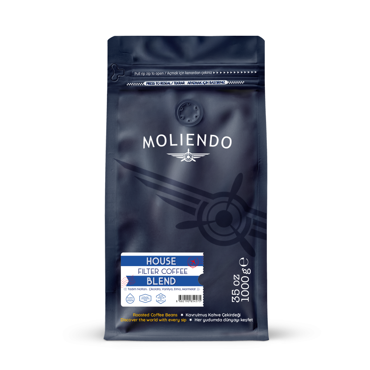 Moliendo House Blend Filtre Kahve