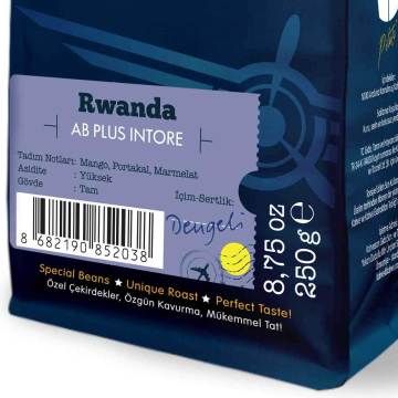 Moliendo Rwanda AB Plus Intore Yöresel Kahve 250 gr.