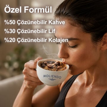 Moliendo Form Kahvesi 200 g (Çözünebilir Hazır Kahve) 6'lı Avantaj Paketi