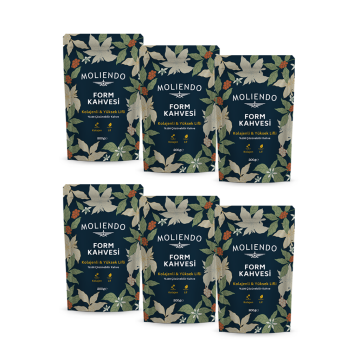 Moliendo Form Kahvesi 200 g (Çözünebilir Hazır Kahve) 6'lı Avantaj Paketi
