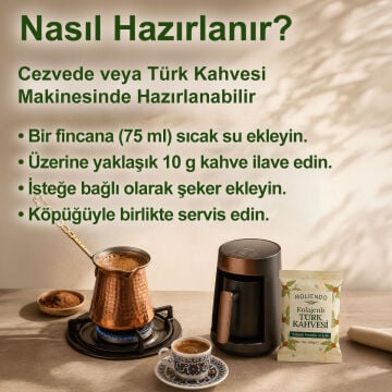 Moliendo Kolajenli Türk Kahvesi 100 g 10'lu Avantaj Paketi