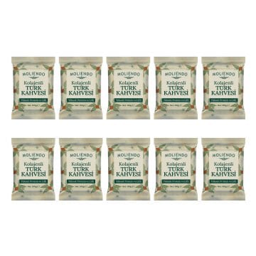 Moliendo Kolajenli Türk Kahvesi 100 g 10'lu Avantaj Paketi