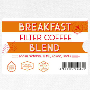 Moliendo Breakfast Blend Filtre Kahve Avantaj Paketi 6x1 Kg.