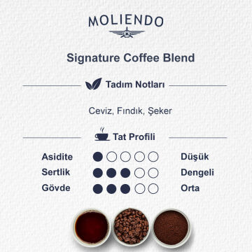 Moliendo Signature Coffee Blend Avantaj Paketi 6x1 Kg.