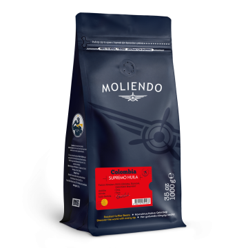 Moliendo Colombia Supremo Huila Yöresel Kahve 1000 gr.