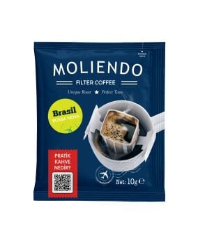 Moliendo Brasil Bossa Nova Pratik Filtre Kahve 10x10 g