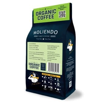 Moliendo Organic Indonesia Sumatra Yöresel Kahve 250 g (Çekirdek)