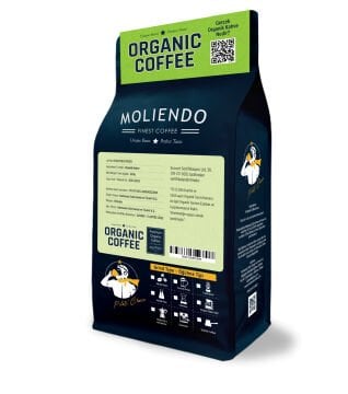 Moliendo Organic Ethiopia Yirgacheffe Yöresel Kahve 250 g (Çekirdek)