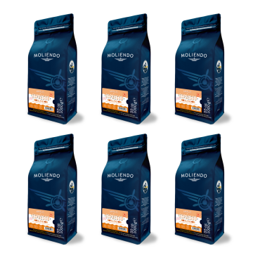 Moliendo Amalfi Espresso Blend Kahve Avantaj Paketi 6x1 Kg.