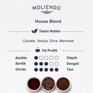 Moliendo House Blend Filtre Kahve Avantaj Paketi 6x1 Kg.
