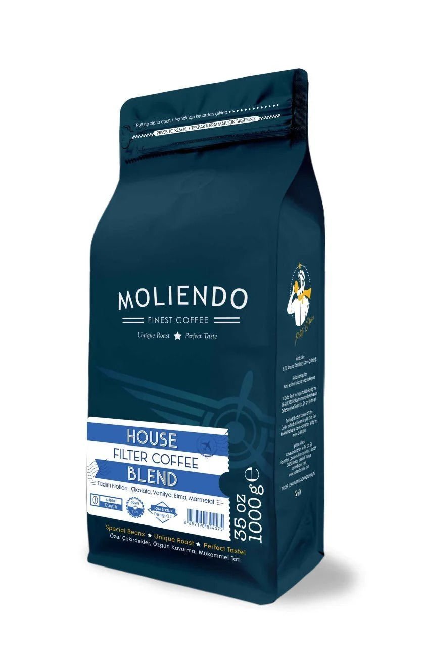Moliendo House Blend Filtre Kahve Avantaj Paketi 6x1 Kg.