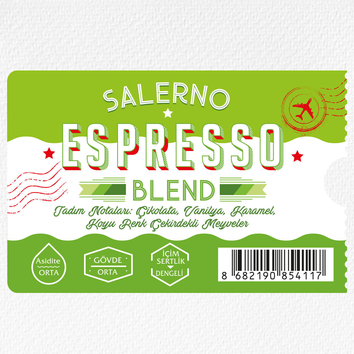Moliendo Salerno Espresso Blend Kahve Avantaj Paketi 6x1 Kg.