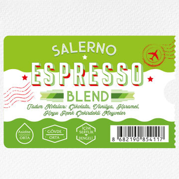 Moliendo Salerno Espresso Blend Kahve Avantaj Paketi 6x1 Kg.