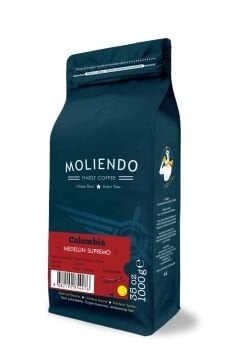 Moliendo Colombia Medellin Supremo Yöresel Kahve Avantaj Paketi 6x1 Kg.