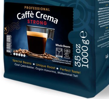 Moliendo Professional Caffe Crema Strong Çekirdek Kahve 1000 g