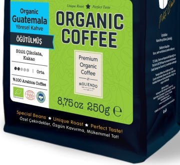 Moliendo Organic Guatemala SHB Yöresel Kahve 250 g (Öğütülmüş)