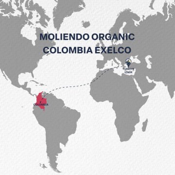 Moliendo Organic Colombia Excelso (Öğütülmüş) Yöresel Kahve 250 g