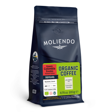 Moliendo Organic Colombia Excelso (Öğütülmüş) Yöresel Kahve 250 g