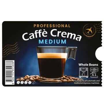 Moliendo Professional Caffe Crema Medium Çekirdek Kahve 1000 g