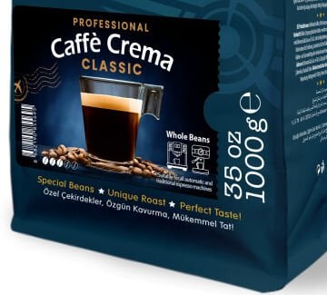 Moliendo Professional Caffe Crema Classic Çekirdek Kahve 1000 g