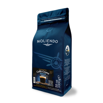 Moliendo Professional Caffe Crema Medium Çekirdek Kahve Avantaj Paketi 6x1 Kg.